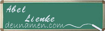 Abel Lienke Visitenkarte